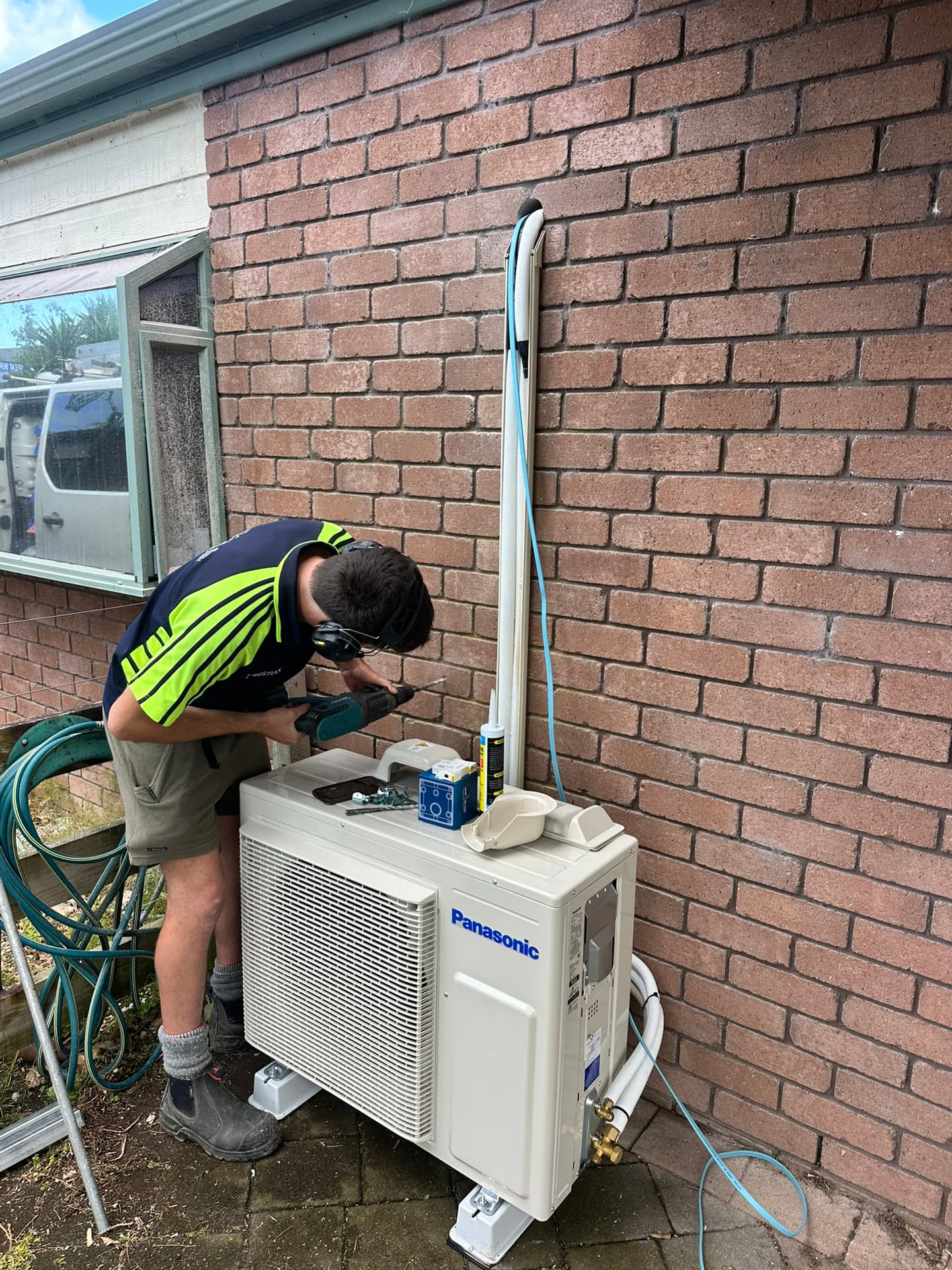 Panasonic Heat Pump Outdoor Installation – Te Awamutu